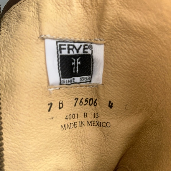 NEW Frye Phillip Harness Tall Women’s Riding Boots Cognac Leather Zip Back Sz 7B - Picture 12 of 16